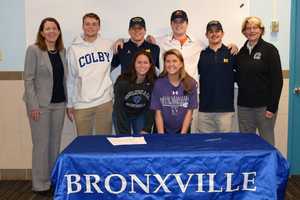 Bronxville High School Athletes Make College Commitments Official