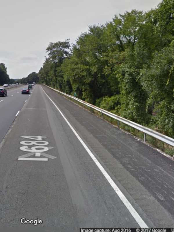 Driver Seriously Injured During Fiery I-684 Crash