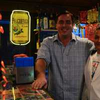 <p>Business partners Ryan Gillespie and Nicho Guevara look forward to opening Tequila Revolucion in Fairfield this week.</p>