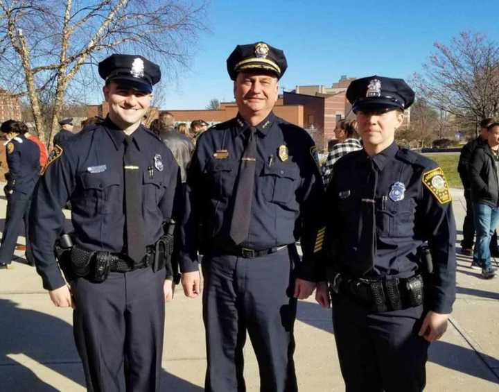 Norwalk Officers Ralph DeVito and Stephanie Howard graduate this week from the POST Academy.