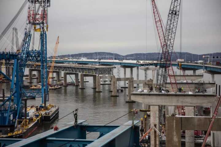 Girder Work Starts On New TZB, Leading To I-87 Lane Closures