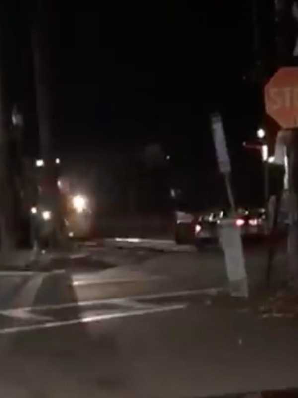 Train Strikes Spring Valley Woman's Car In Congers