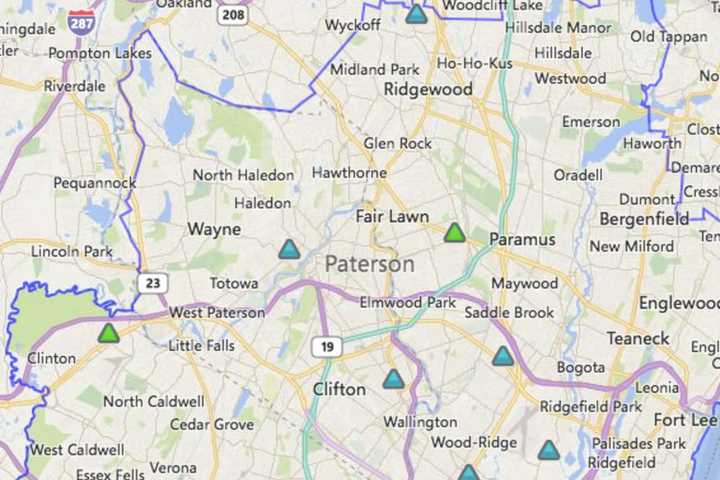 Storm Causes Outages In Cliffside Park