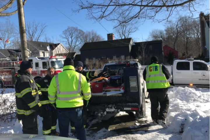 Fairfield Firefighters Help At House Fire, Frozen Pipe At SHU, Oil Delivery