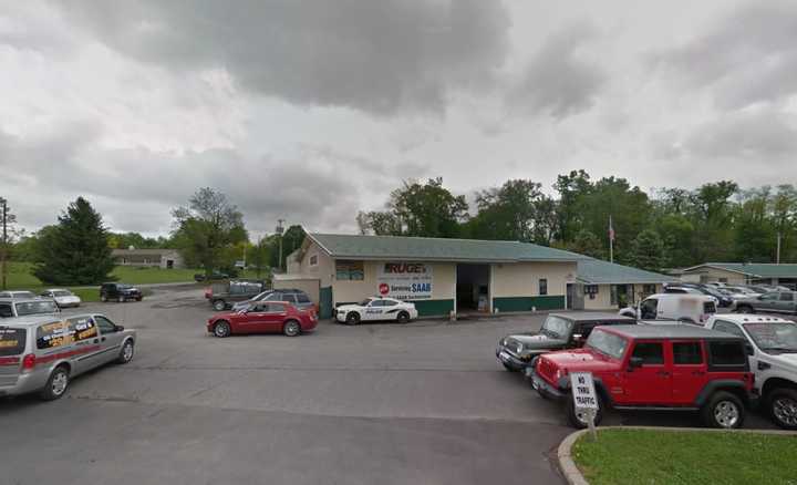 Ruge&#x27;s Auto lot on Wey Road in Rhinebeck.