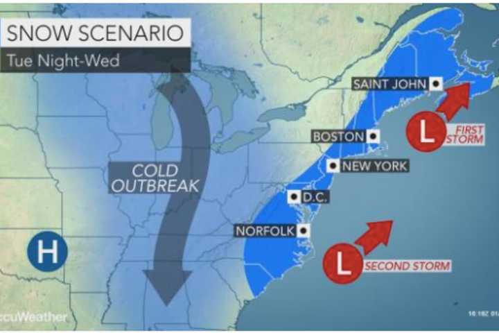 Storm System Bringing Snow Now Expected To Arrive Later