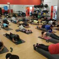 <p>Belton packs the group fitness room for &quot;ab attack.&quot;</p>