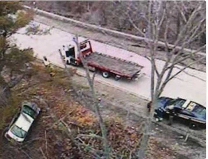 A look at the crash on the  Exit 3 ramp on the northbound Taconic State Parkway to the  Saw Mill River Parkway.