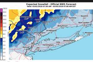 Projected Snowfall Totals Increase As Fierce Nor'easter Nears