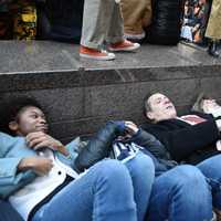 <p>New York Gov. Andrew Cuomo participating in the National Walkout.</p>