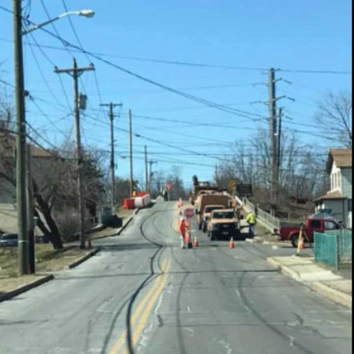 The Samsondale Avenue Bridge in West Haverstraw.