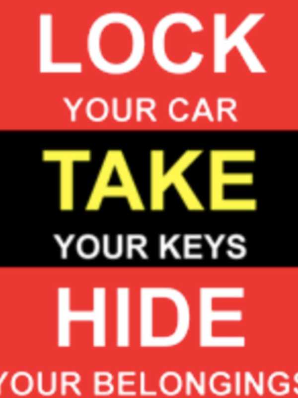 Increase In Thefts From Unlocked Vehicles Reported In Norwalk