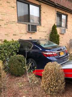 Car Slams Into Condo Complex In Scarsdale