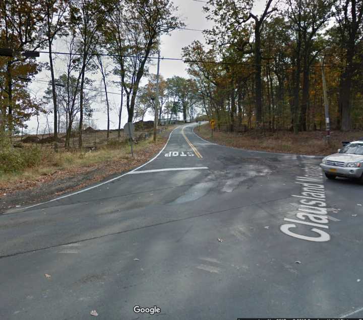 Orangeburg firefighters battled a brush fire on Clausland Mountain for several hours.