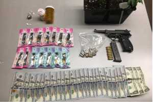 Three Caught With Loaded Gun, Drugs, Cash In I-84 Stop