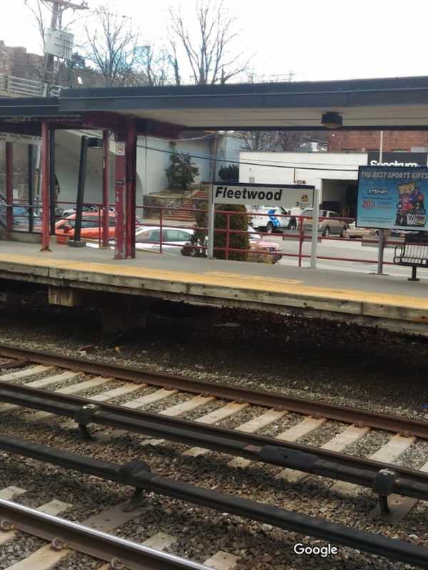 Car Crashes Through Fence, Onto Fleetwood Metro-North Train Platform