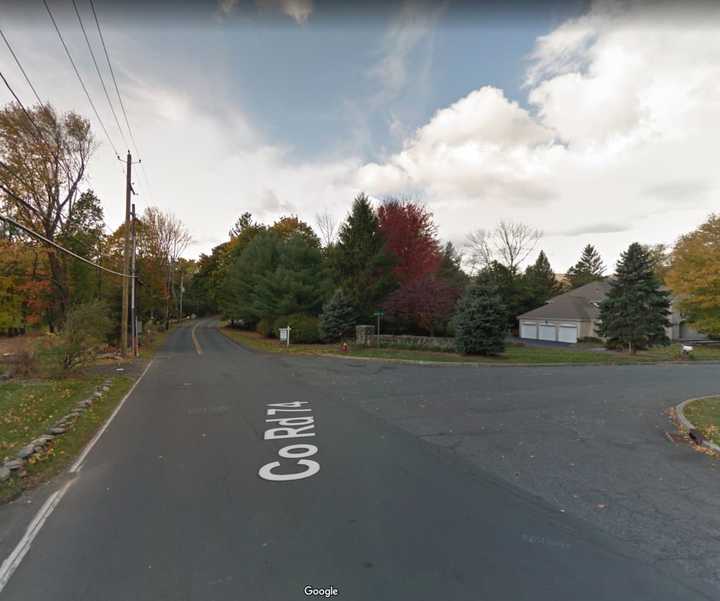 Viola Road from Mile Road at Golden Road in Rockland.