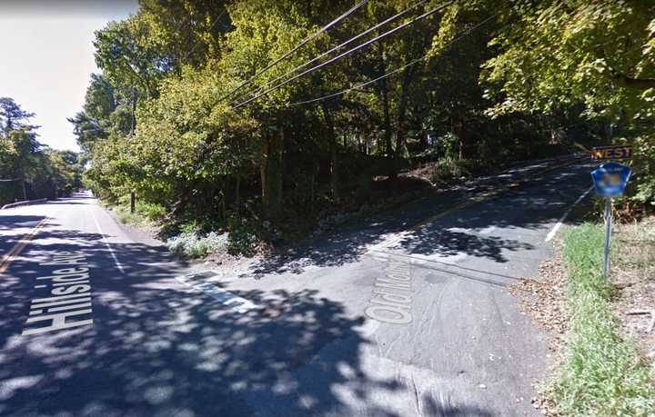 Old Mountain Road at the intersection of Route 9W in Orangetown.