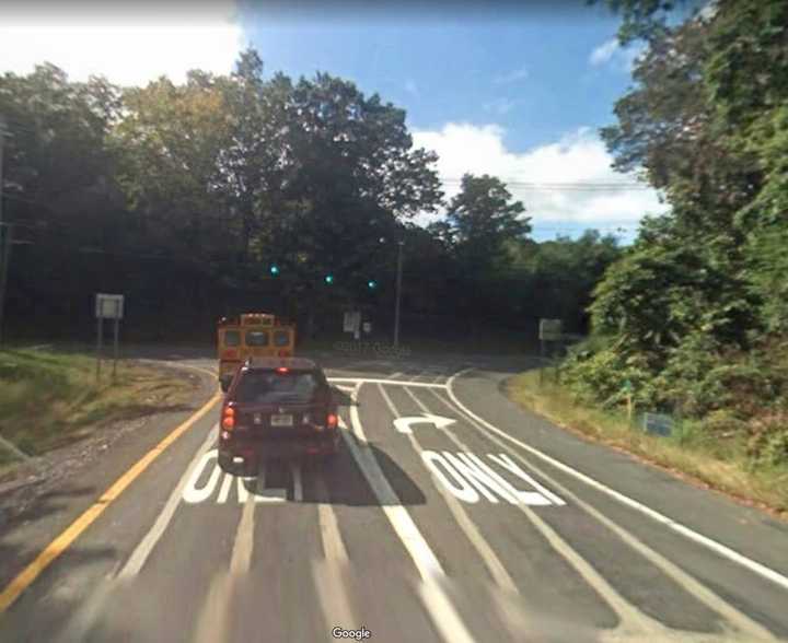 Garden State Parkway Extension near Red School House Road in Ramapo.