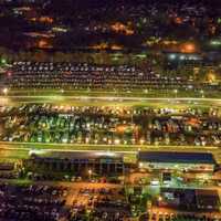 <p>An aerial view of Orange County Fair Speedway, now in its 99th season of racing in Middletown.</p>