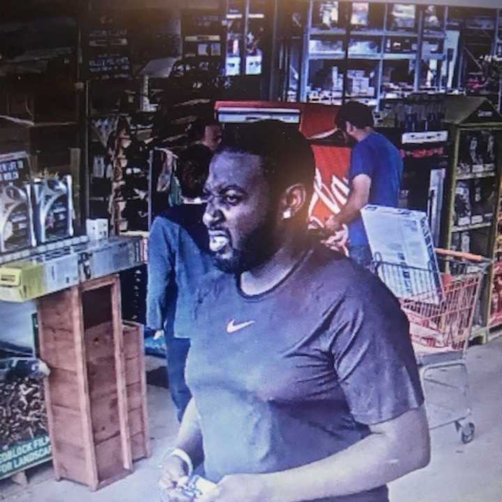 The above pictured individual is believed to have loaded a shopping cart with merchandise valued at more than $1,000 before leaving the store.