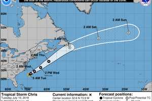 Chris Gains Strength As It Treks Toward Northeast, Nears Hurricane Status