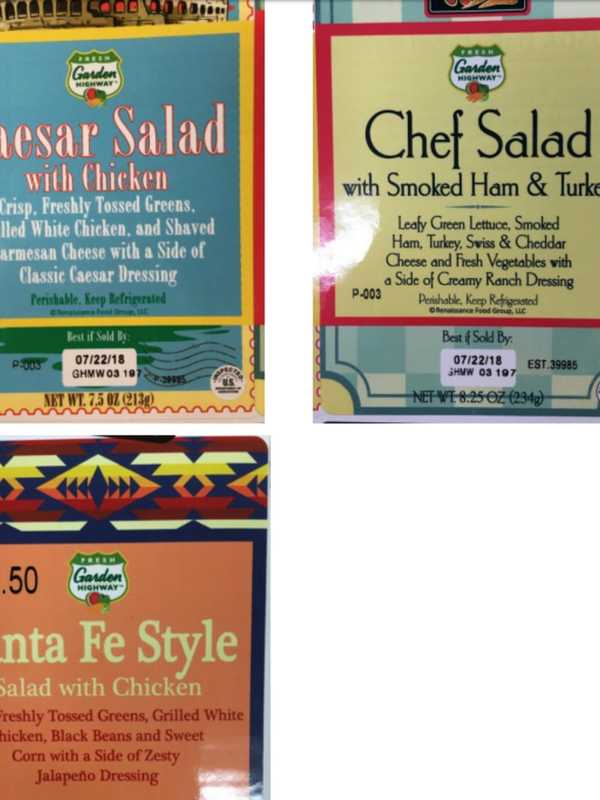 Salads, Wraps Sold By Trader Joe's, Walgreens, Other Stores Recalled