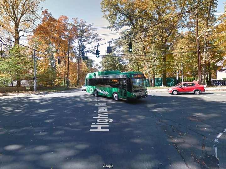 Highview Road at the intersection of College Road in Ramapo.