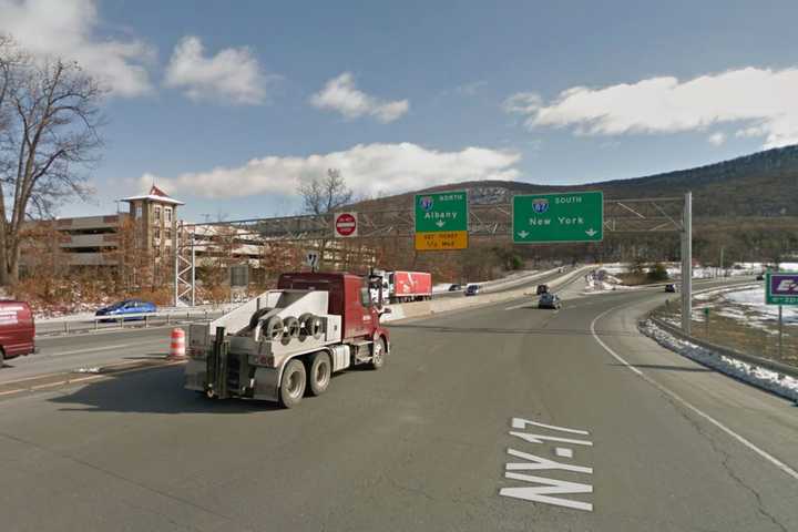 Route 17 Reopens After Overturned Tractor-Trailer Crash