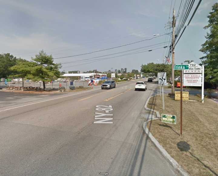 Route 82 at the intersection of Trinka Lane in East Fishkill.