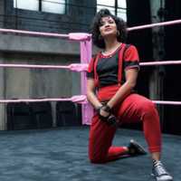 <p>Shakira Barrera as Yolanda Rivas, aka Yo-Yo/Junkchain on Netflix&#x27;s &quot;GLOW.&quot;</p>