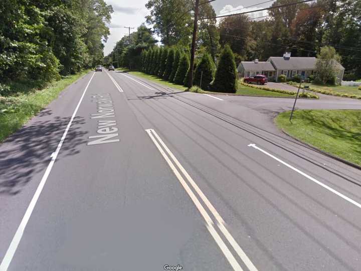 New Norfolk Road near Old Kings Highway in New Canaan.