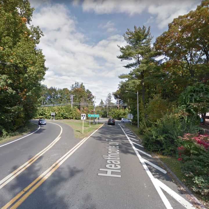 The Heathcote Bypass at Secor Road  in Scarsdale