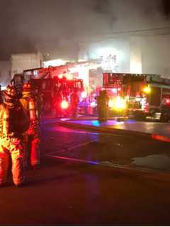 Fire Breaks Out At Recycling Center In Stamford