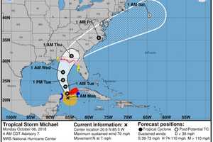 Tropical Storm Michael, Heading North, Could Become Category 2 Hurricane