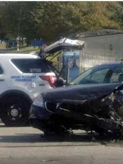 High-Speed Chase, Crash Shuts Down Route 9A In Greenburgh, Mount Pleasant