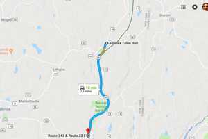 Tanker Fire Causes Route 22 Closure