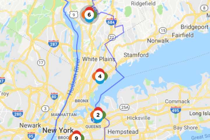 Gusty Winds Knock Out Power To Hundreds In Westchester
