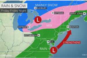 New Round Of Stormy Weather Will Bring Rain, Wind - Snow Farther North