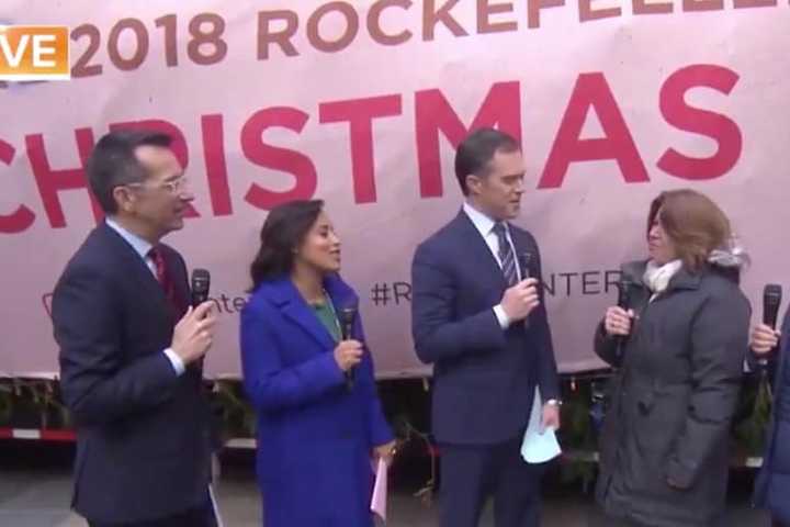 Rockefeller Center Christmas Tree From Hudson Valley Arrives In Manhattan