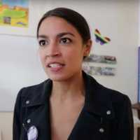 <p>Yorktown High School grad Alexandria Ocasio-Cortez.</p>