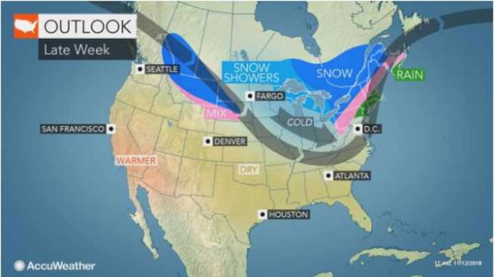 A look at the Nor&#x27;easter that will affect the area Thursday night into Friday.