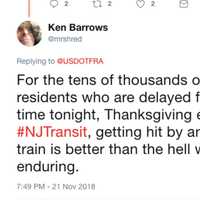 <p>For the tens of thousands of #NewJersey residents who are delayed for the umpteenth time tonight, Thanksgiving eve,  on #NJTransit, getting hit by an actual moving train is better than the hell we are currently enduring.</p>