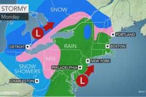 Quick-Moving Nor'easter Will Bring Heavy Rain, Gusty Winds, Snarl Evening Commute