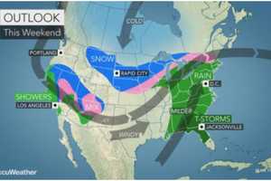 Chance Of Snow, Rain In Much Of Area Will Be Followed By Drenching Storm, Big Change In Temps