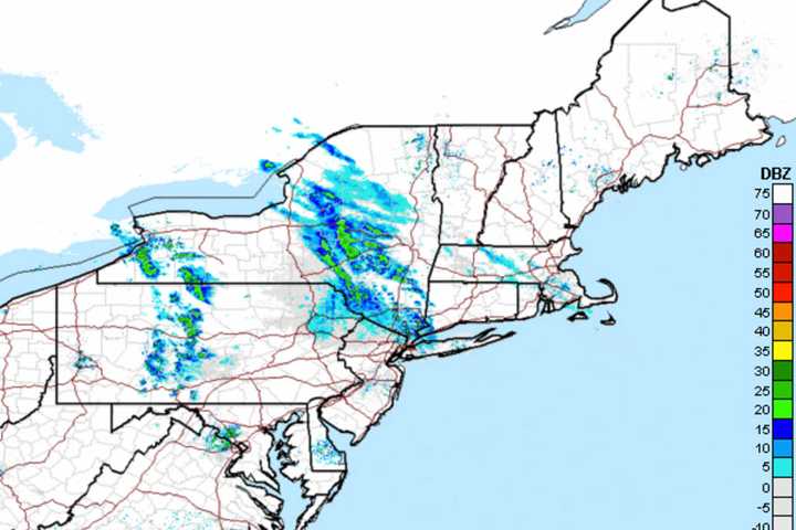 New Snowfall Projections, Timing For Quick-Moving Storm That Will Sweep Through Area