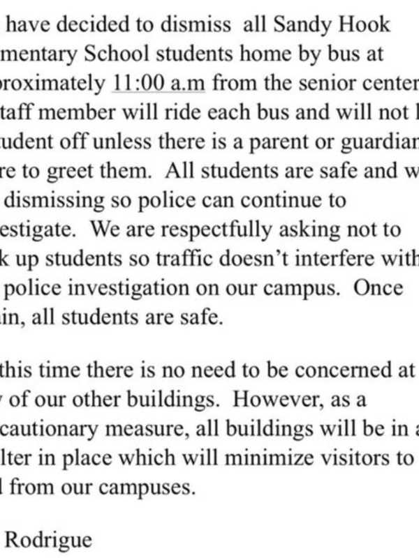 Sandy Hook Elementary Receives Bomb Threat On 6th Anniversary Of Massacre