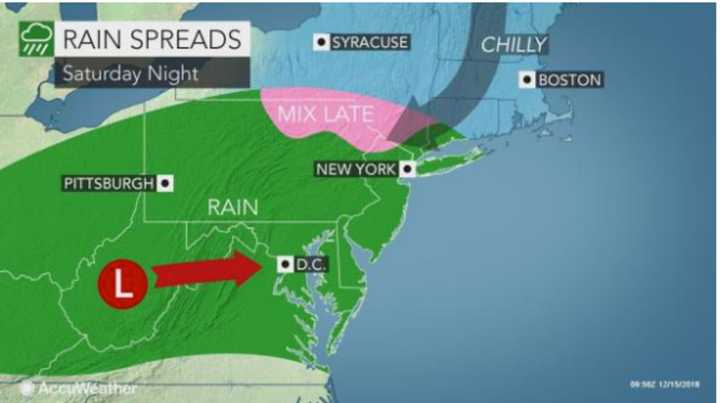 A look at Saturday&#x27;s weather pattern.