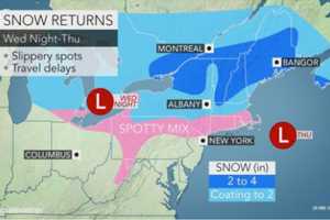 Round Of Snow Now Expected To Arrive Earlier