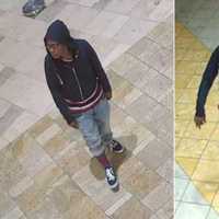 <p>Police in Milford have released surveillance photos of a suspect involved in an alleged robbery at the Connecticut Post Mall.</p>